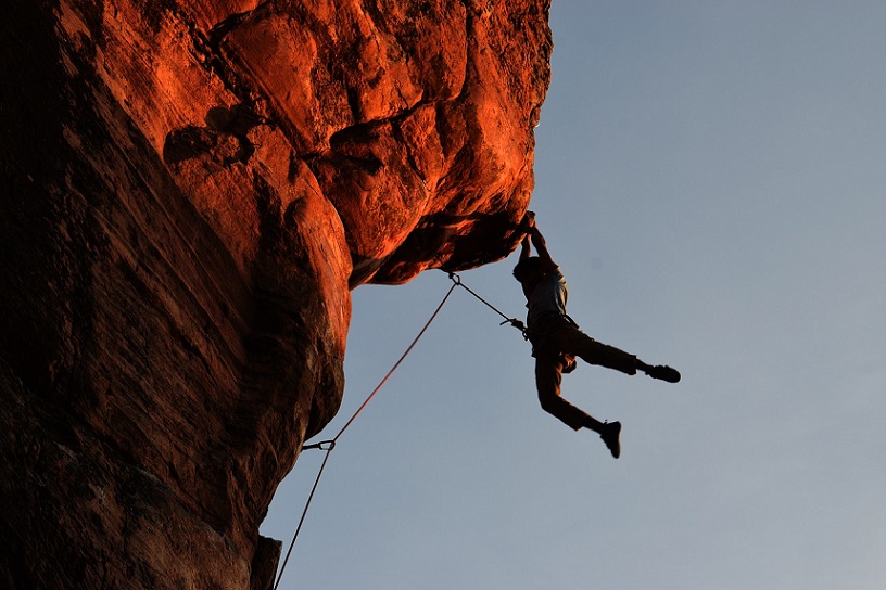 What is multi-pitch climbing?